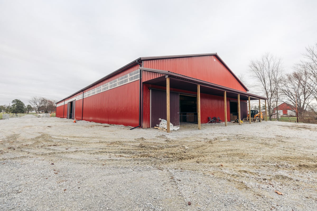 Riding Arena Horse Barn Doors Milmar Post Frame