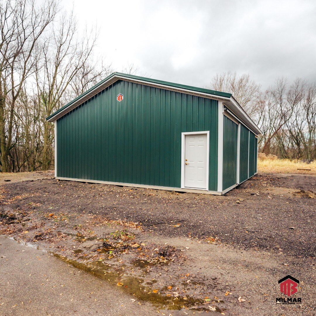 Green White Garage Storage Build 3