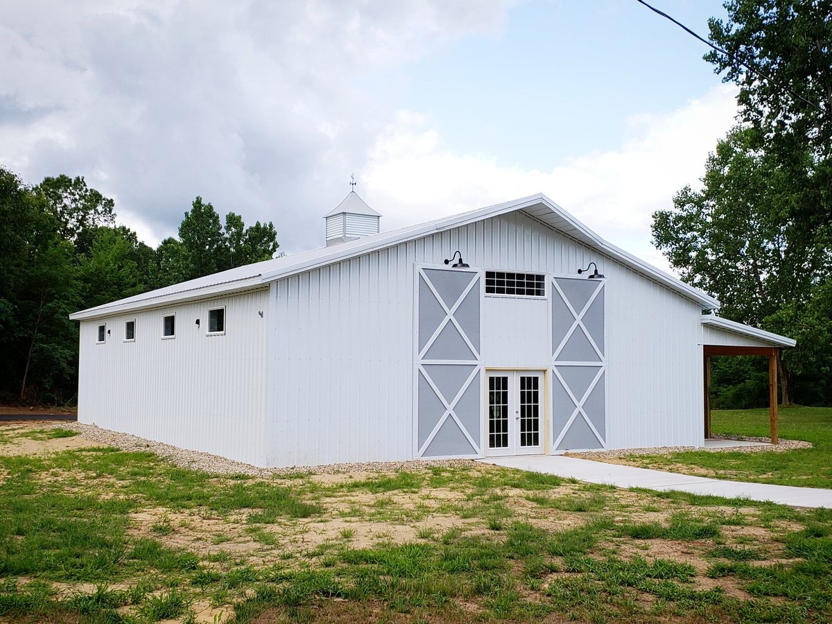 White Barn Post Frame Event Venue