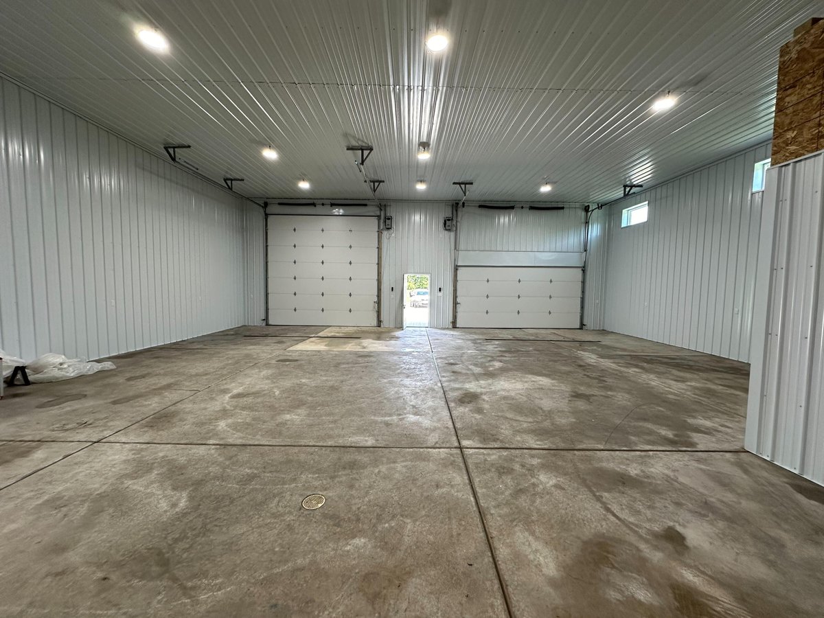 Large Garage Interior Overhead Doors Interior Insulation Package