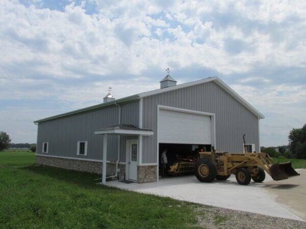 Pole Barn Tractor Storage Shed Garage