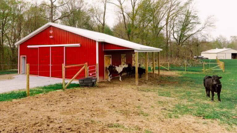 Agricultural Animal Pole Barn Milmar Buildings