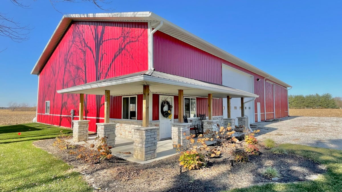 Hobby Shop Multi-Use Pole Barn Milmar Buildings