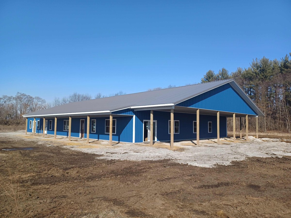 Milmar Buildings Blue Barn Home