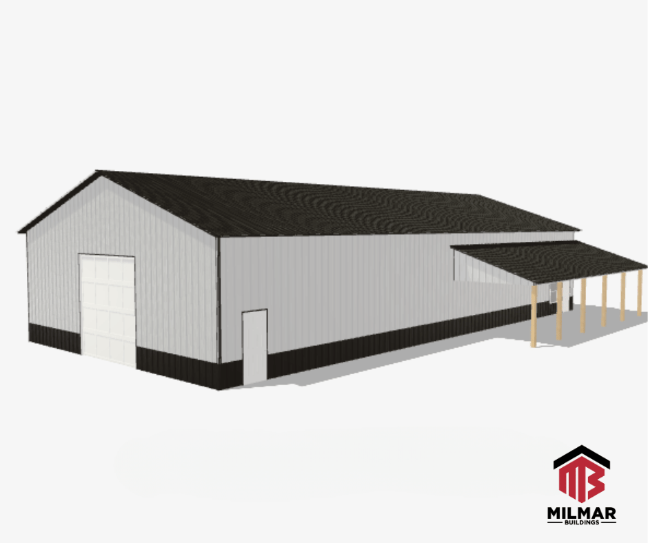 Pole Barn Plans | Pole Barn Garage with Apartment