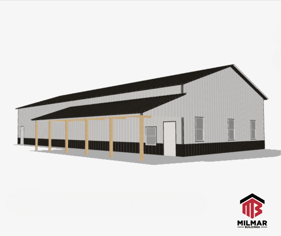 Pole Barn Plans | Pole Barn Garage with Apartment