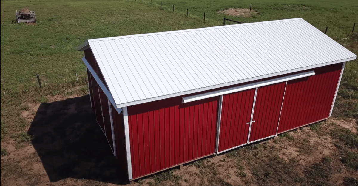 Small Hay Barn Indiana Milmar Post Frame