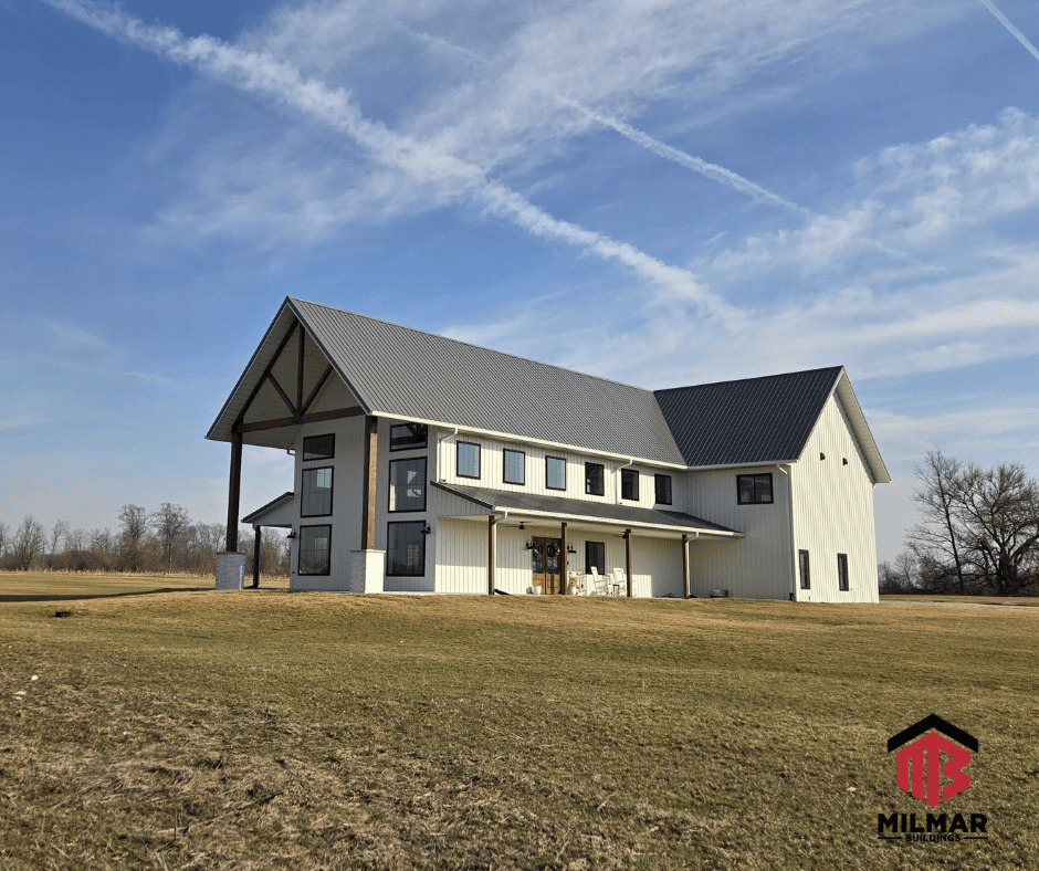 Website Milmar Buildings Barndo Home Barndominium Pendleton, IN